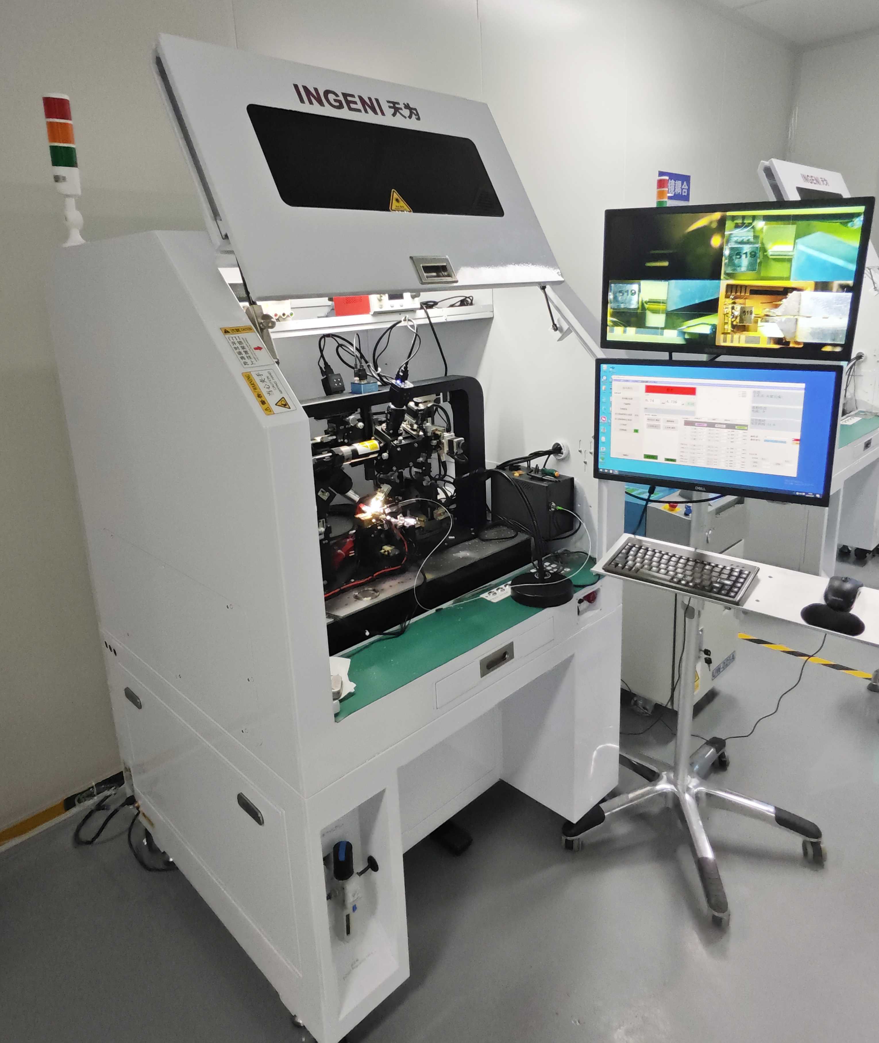 蝶形激光器透镜耦合焊接机  TW-CA-C-B-L