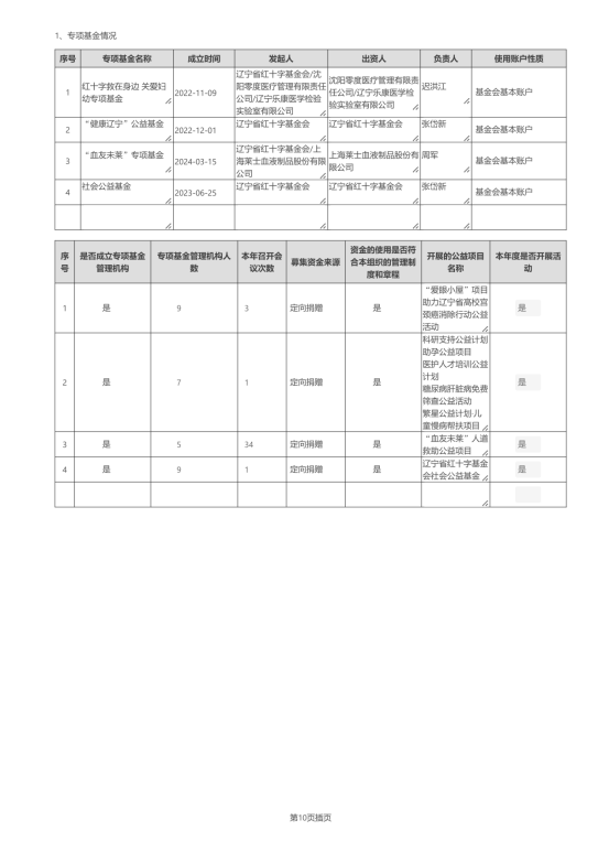 辽宁省红十字基金会2024年度报告_15