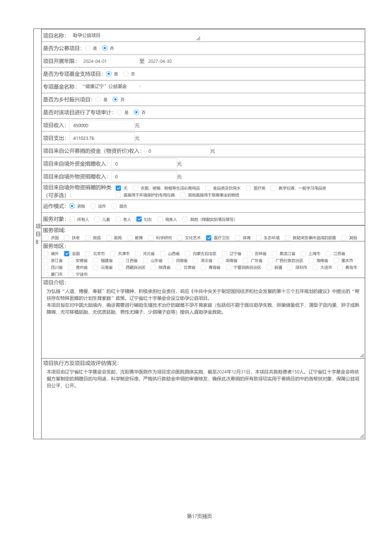 辽宁省红十字基金会2024年度报告_31