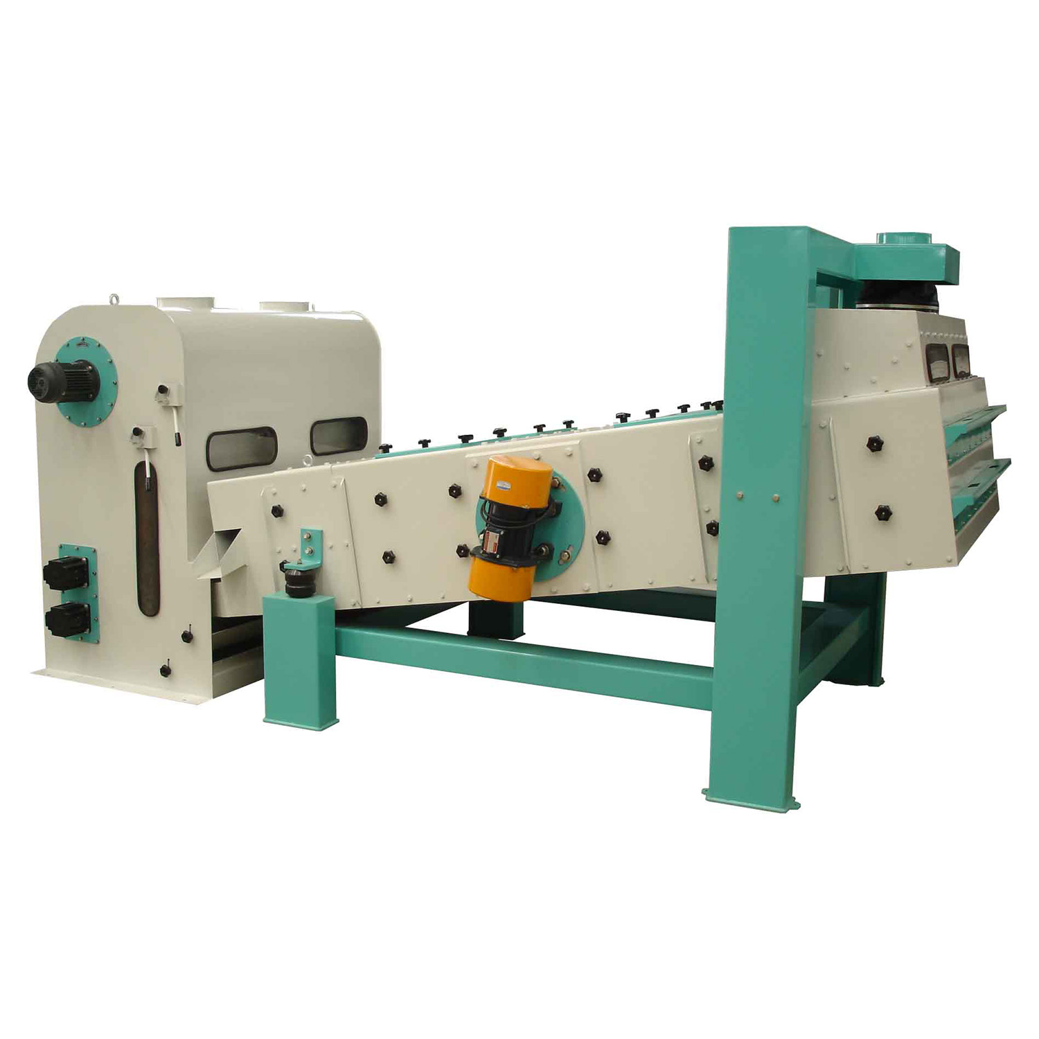 与复合循环风选器组合