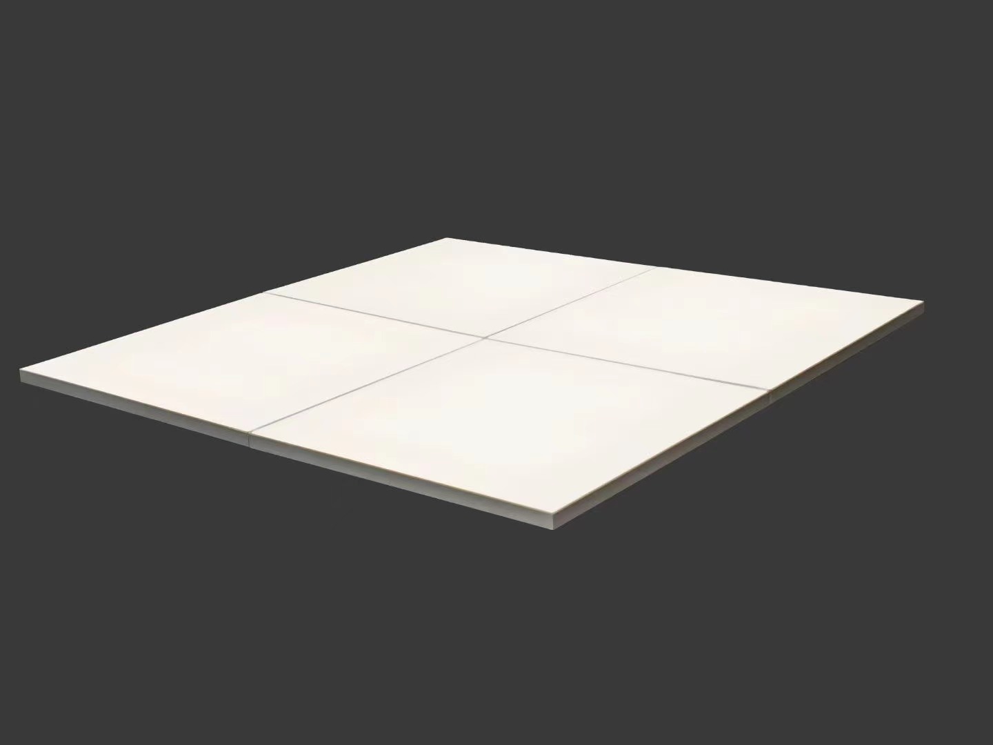 Framless LED panel 