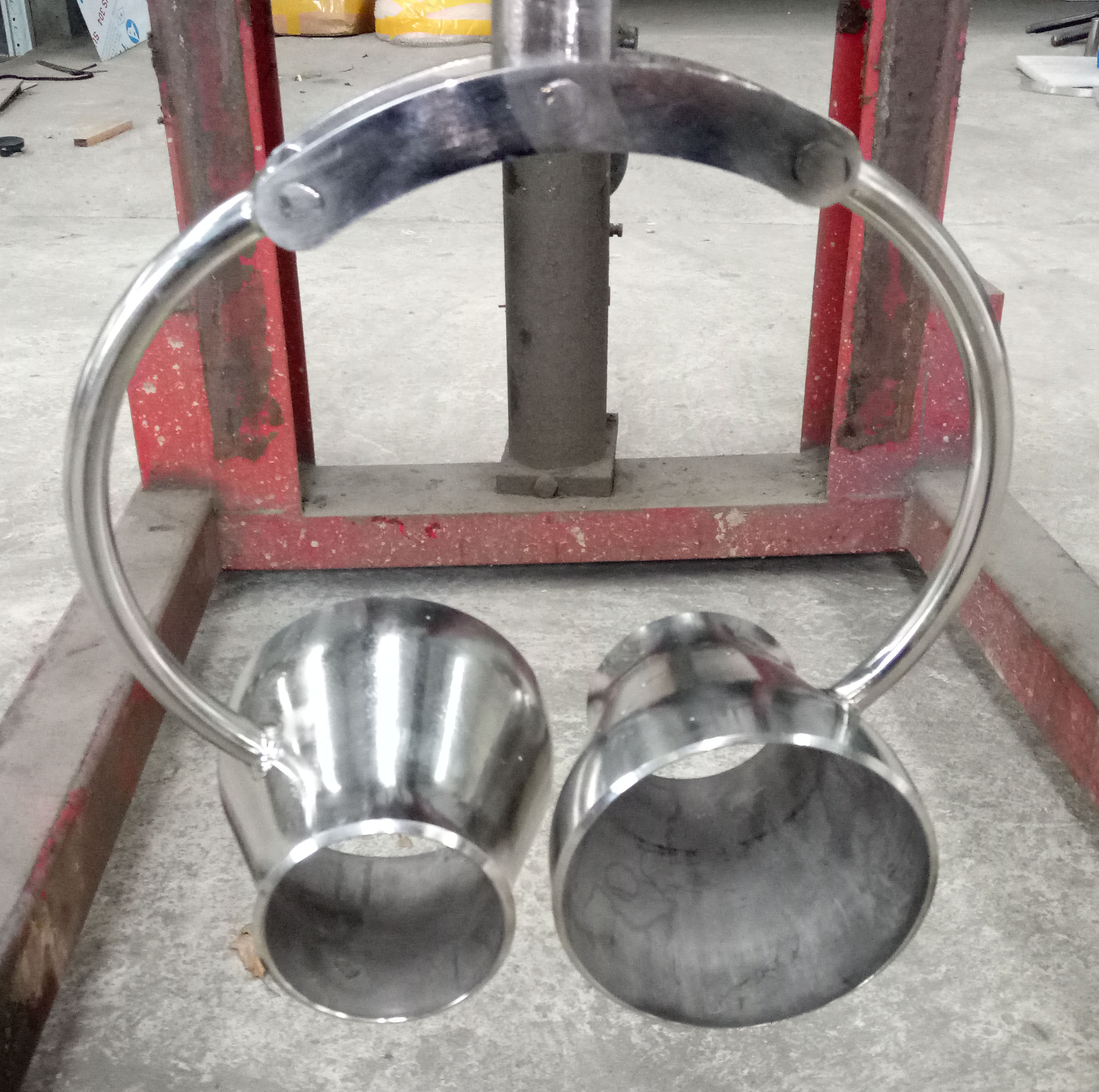 2IBC-HBDT3KWIBC吨桶电动调速搅拌机折叠漏斗桨叶-5