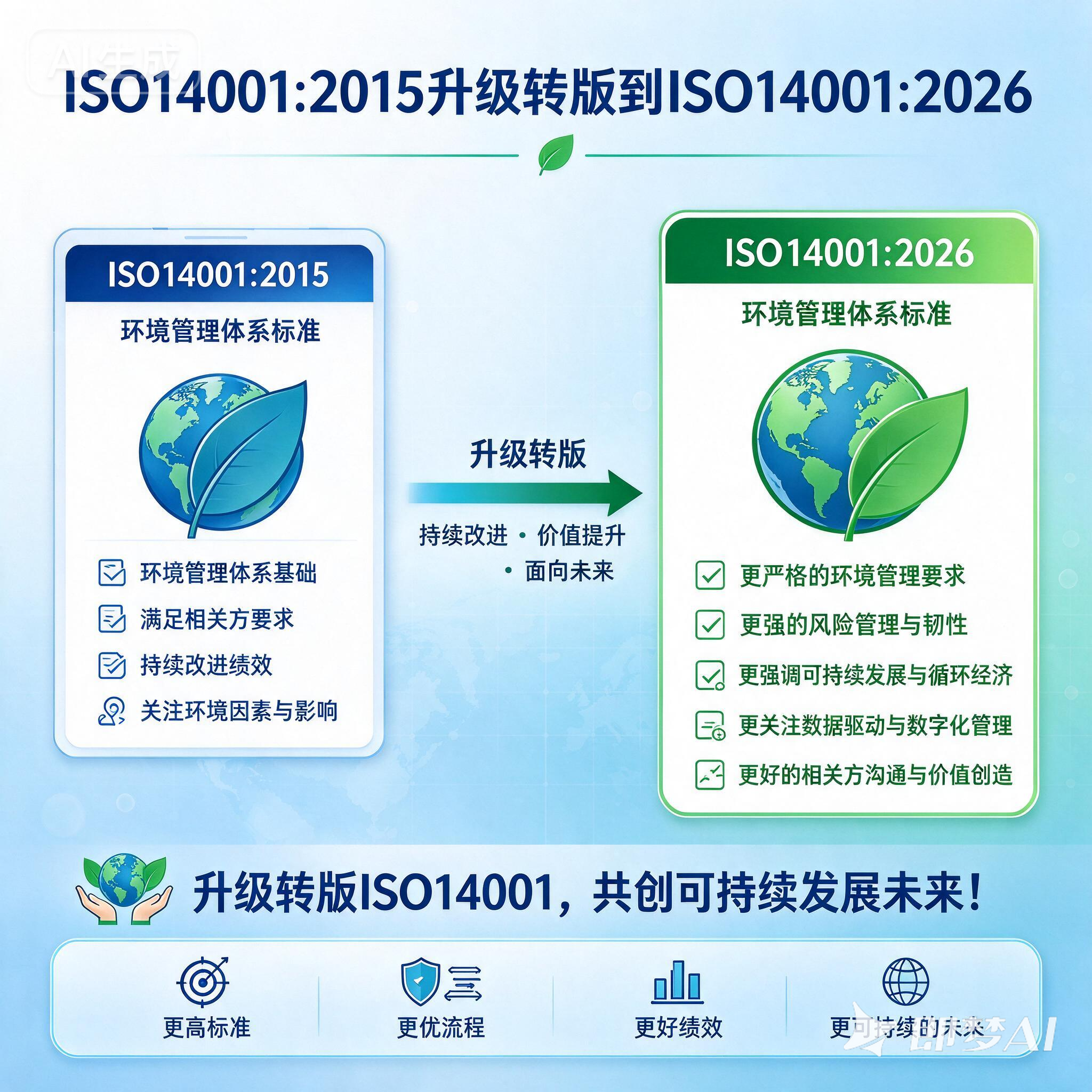 ISO 14001换版