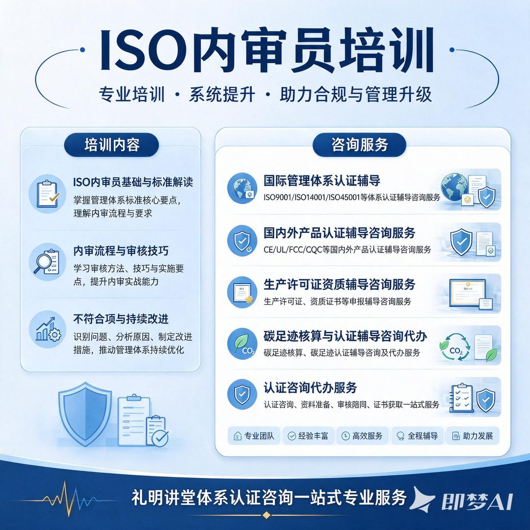 礼明讲堂·初次/监督/再认证审核区别对照表:一文搞懂三类审核