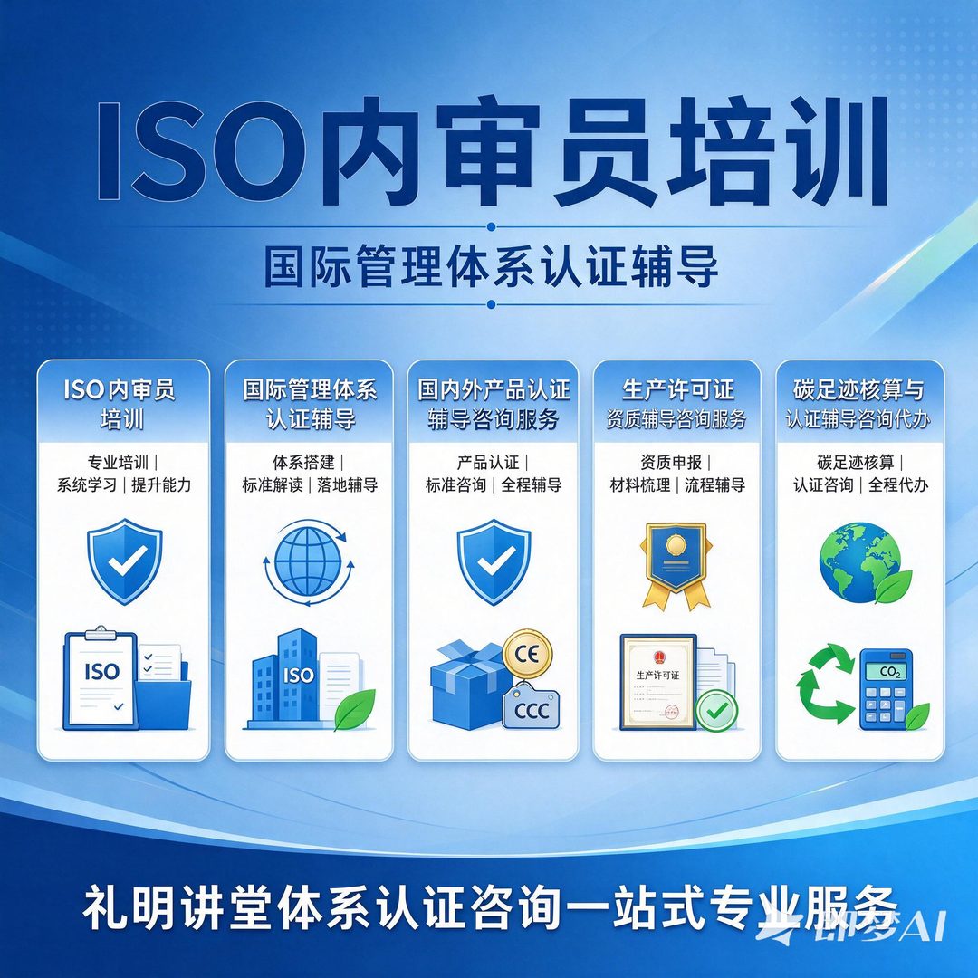 礼明讲堂·监督审核审什么？ISO年审现场都查这些点