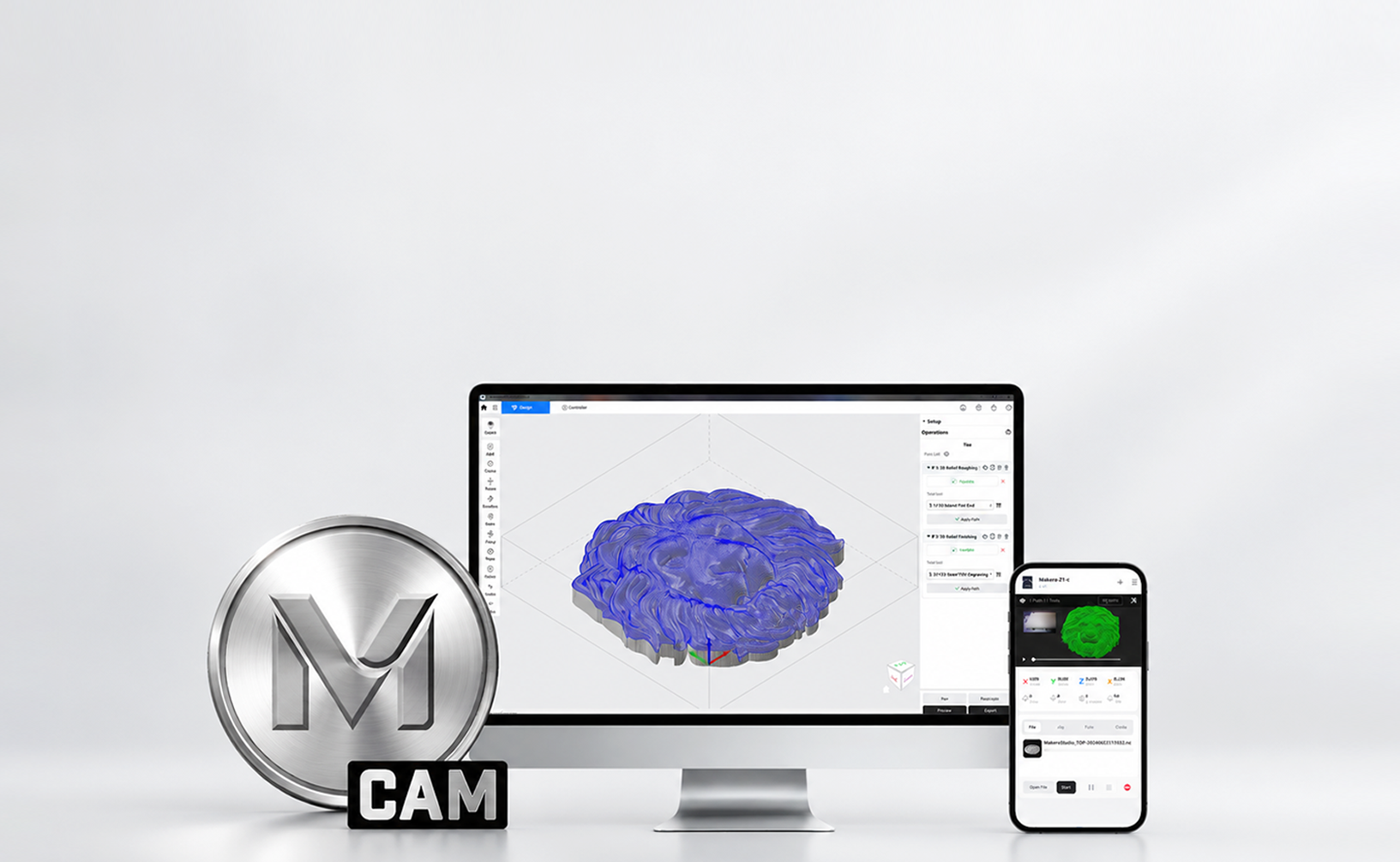 Makera Studio 一体化 CAM 控制平台