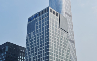 三星大厦南立面建筑标识SouthElevationArchitecturalSignageofSamsungTower