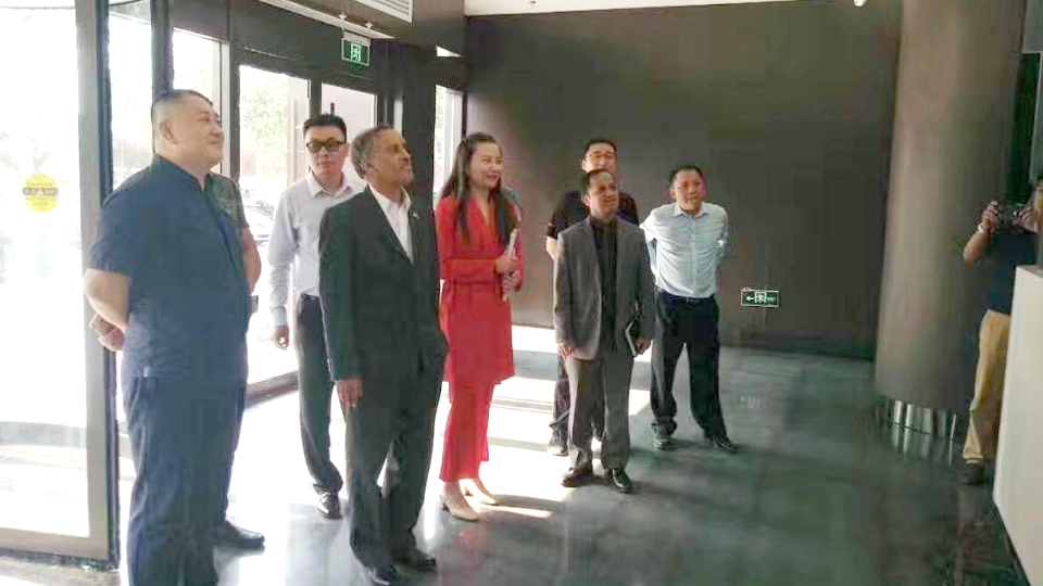 原尼泊尔驻中国大使利拉·马尼·鲍德尔阁下到访中心