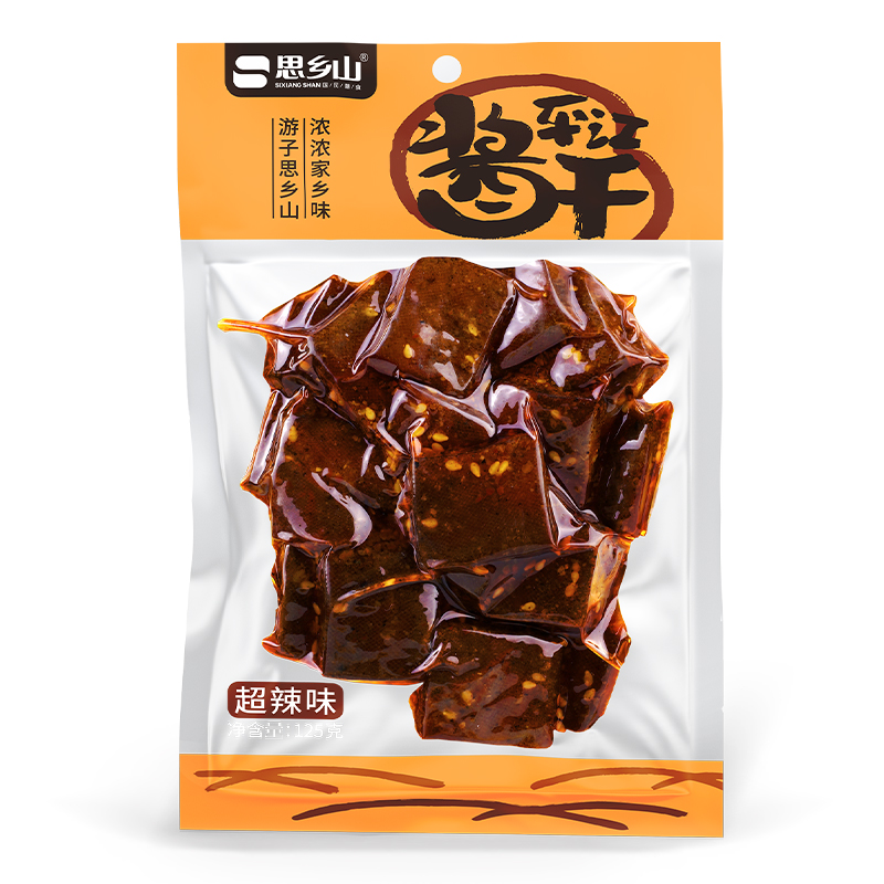 平江酱干超辣味125g