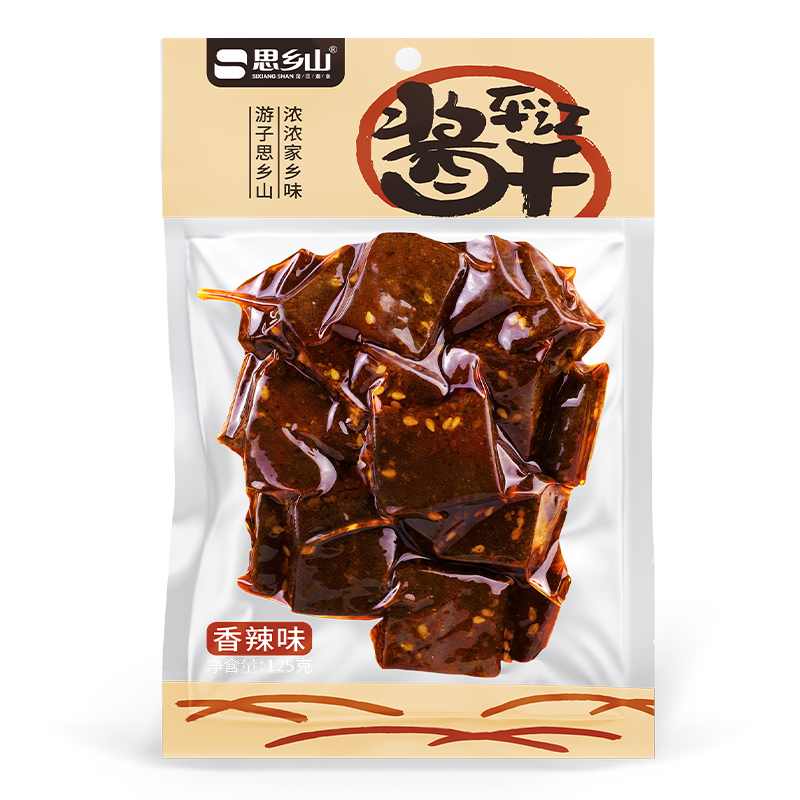 平江酱干香辣味125g