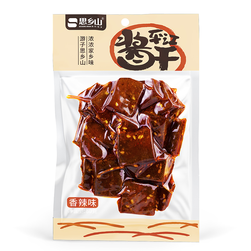 平江酱干香辣味80g