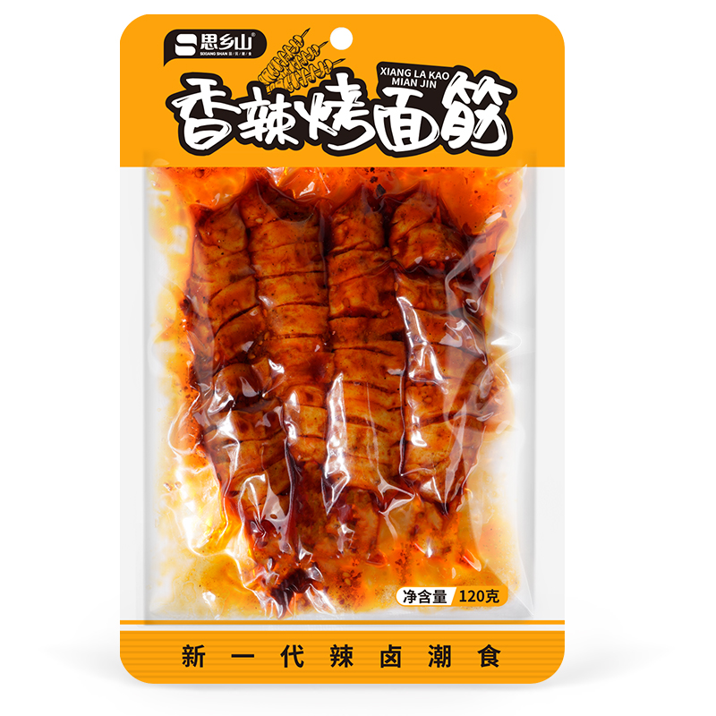 香辣烤面筋120g