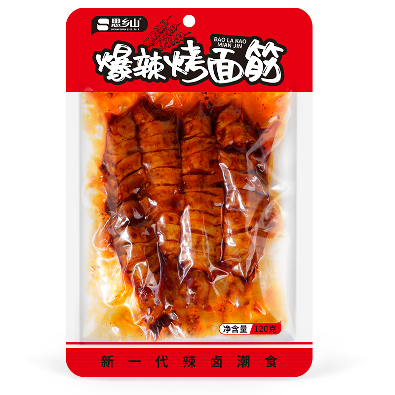 爆辣烤面筋120g