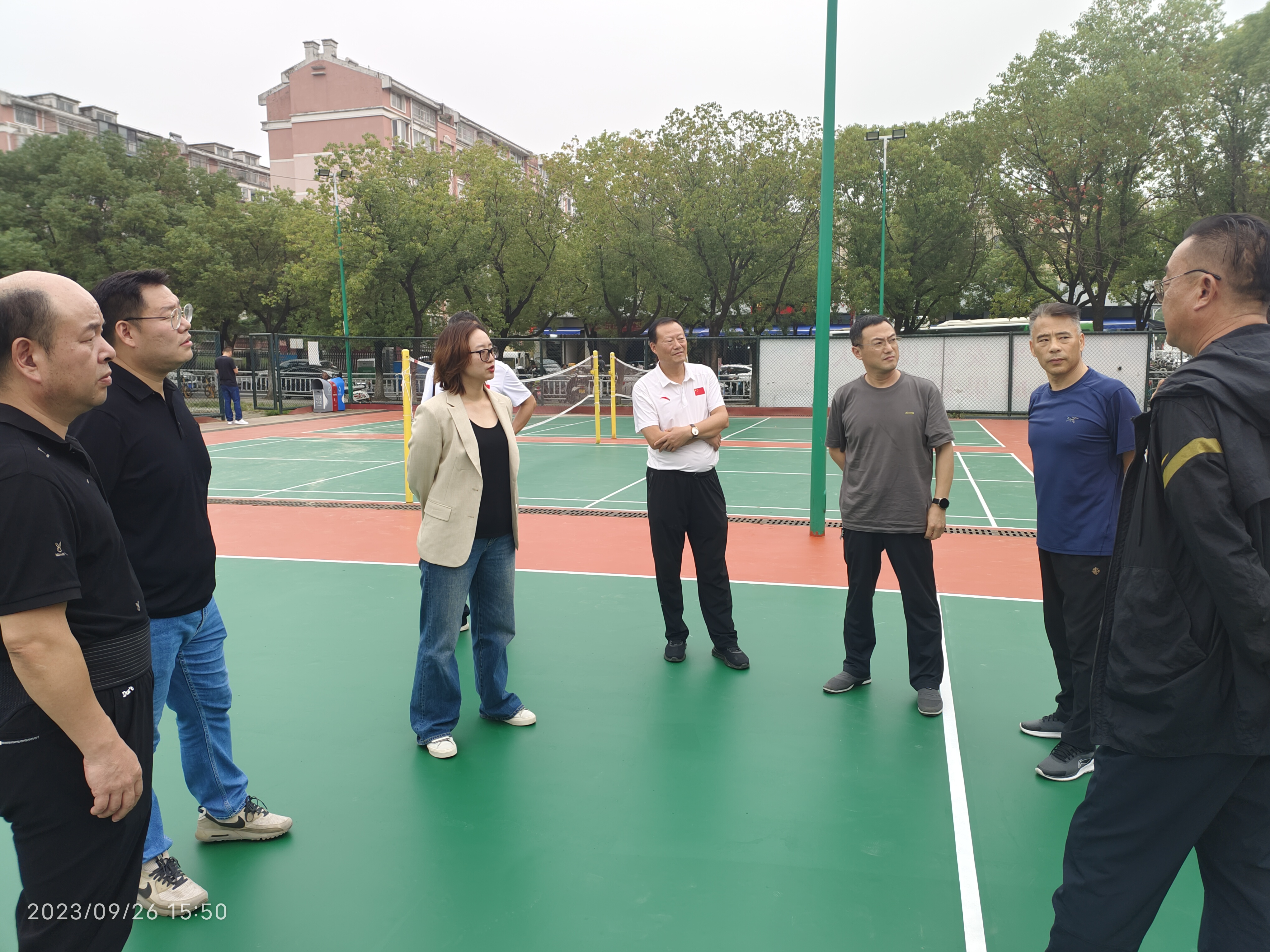 南瑞湖综合场地项目验收
