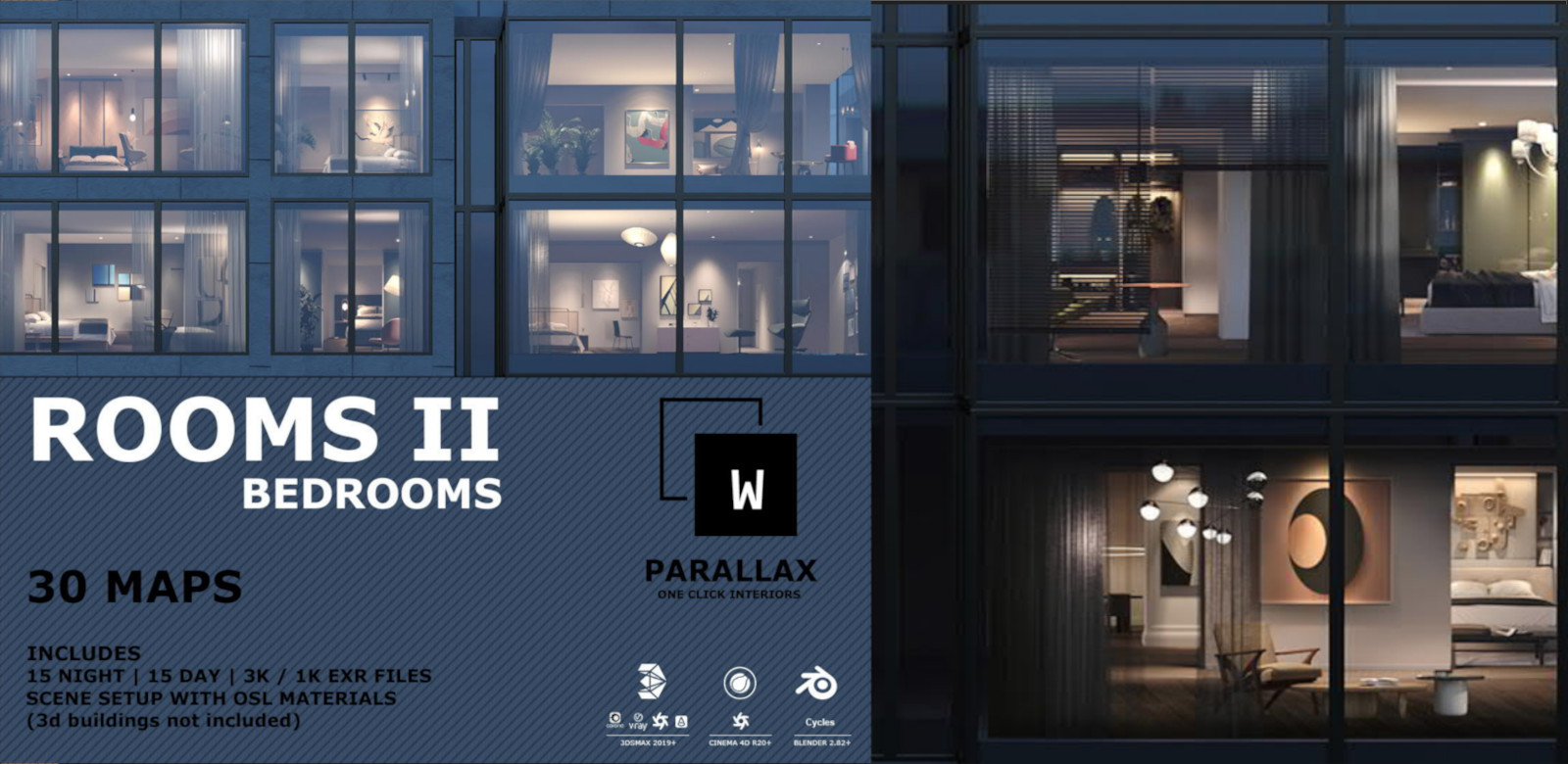 视差窗口系列-Rooms-II