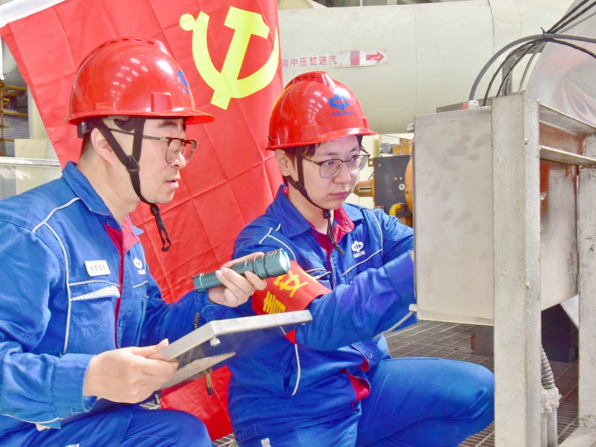 中煤新集利辛发电的“平安密码”藏在这条“红色链条”里（陈伟 王运丽）
