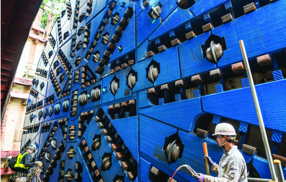 盾构机刀盘耐磨衬板