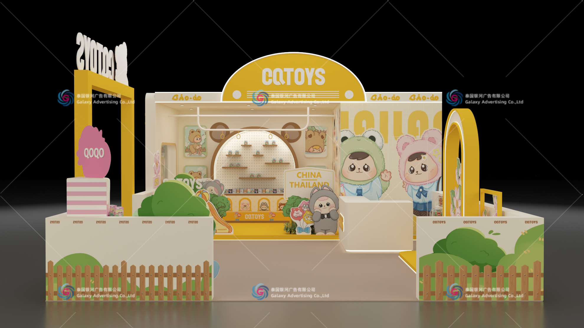 泰国银河广告有限公司【Galaxy advertising Thailand】展览展示搭建