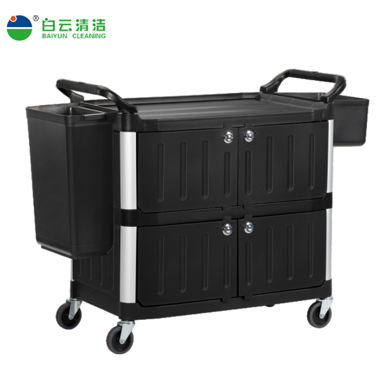 黑色豪华三层手推车-AF08161C