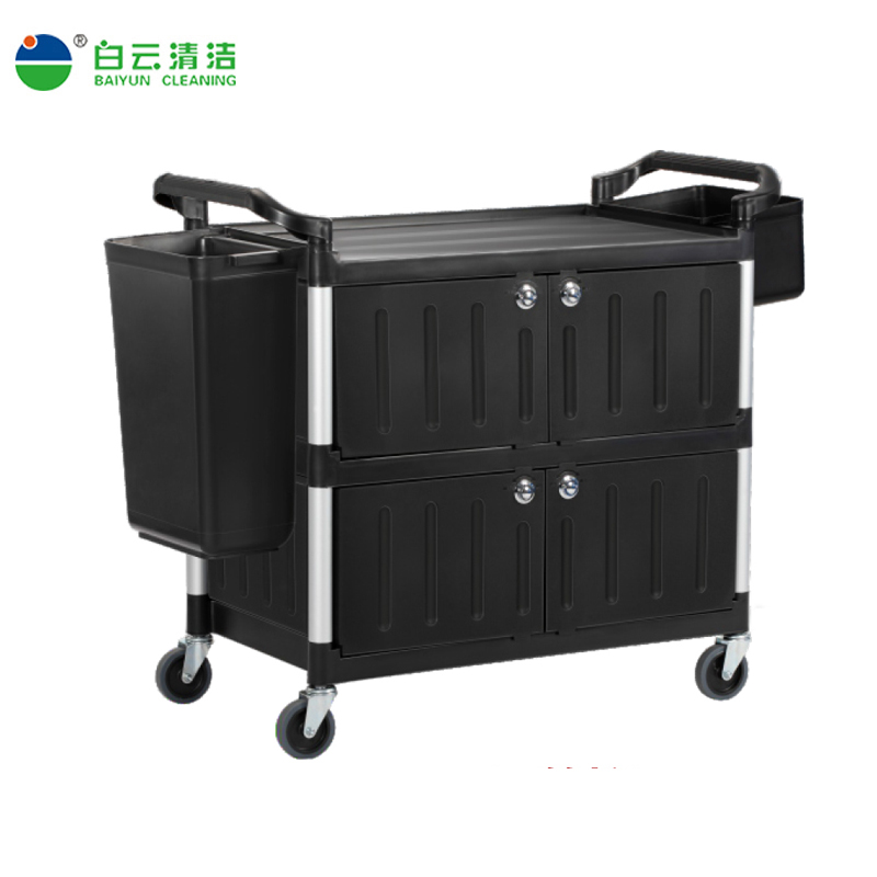 黑色豪华三层手推车-AF08175C