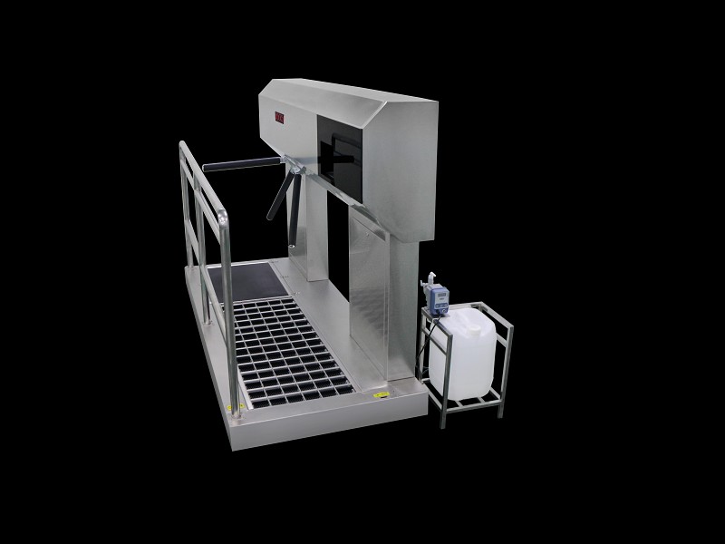 鞋底清洁消毒工作站-4