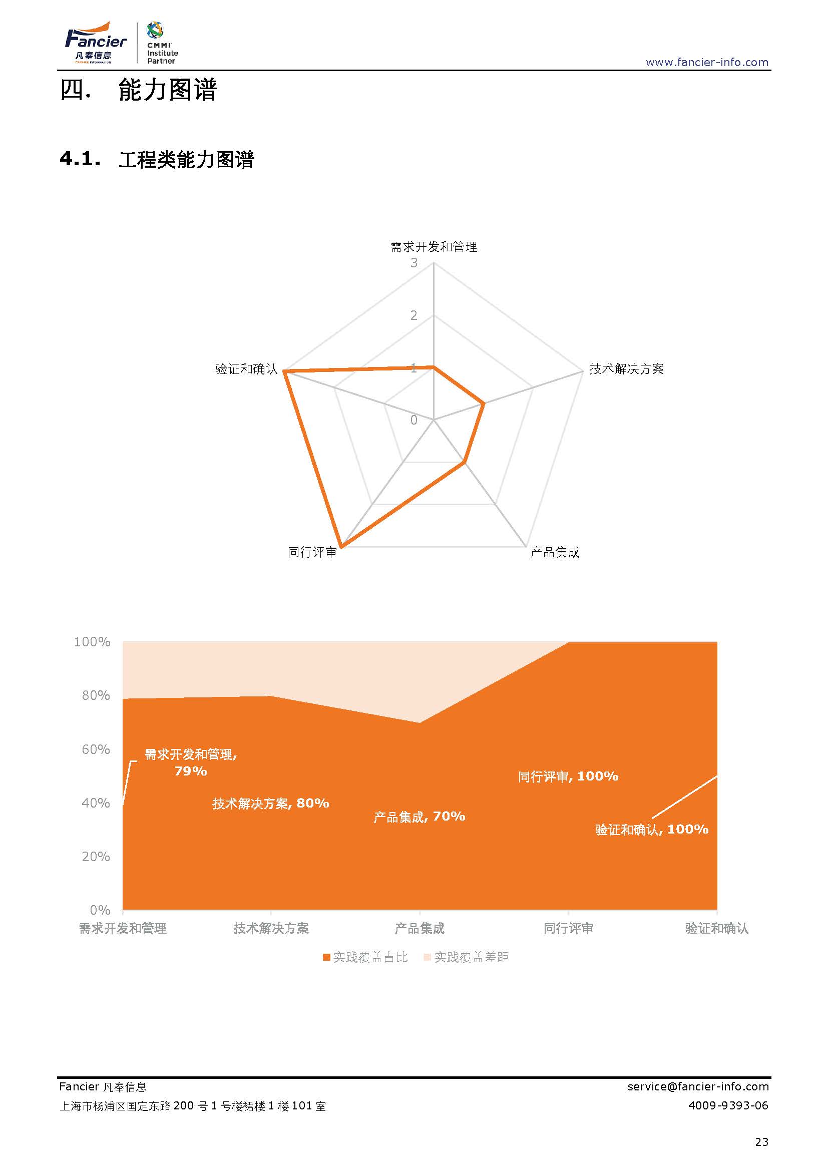 CMMI诊断报告-能力等级样例
