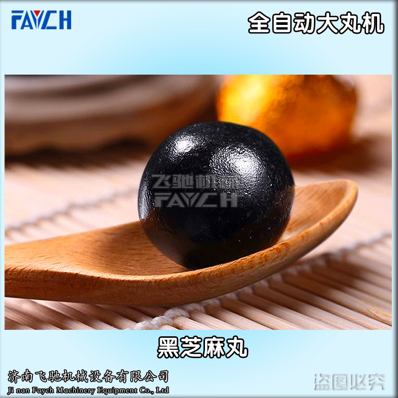 全自动大丸机ZW-369S-黑芝麻丸1