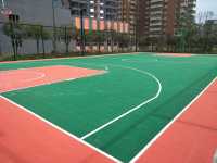 室外篮球场悬浮拼装地板