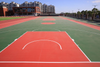 篮球场硅pu地面-1