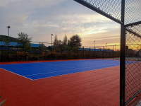 网球场悬浮拼装地板地面-2