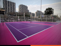 网球场悬浮拼装地板地面