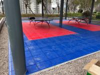 悬浮拼装地板乒乓球地面