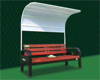 运动场休息椅
