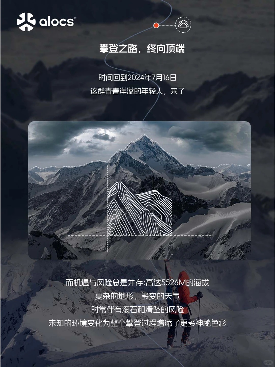 爱路客×清华大学_为热爱，登顶乌库楚雪山_3_ALOCS爱路客_来自小红书网页版