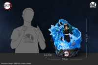 《鬼灭之刃》灶门炭治郎14全身像-尺寸图