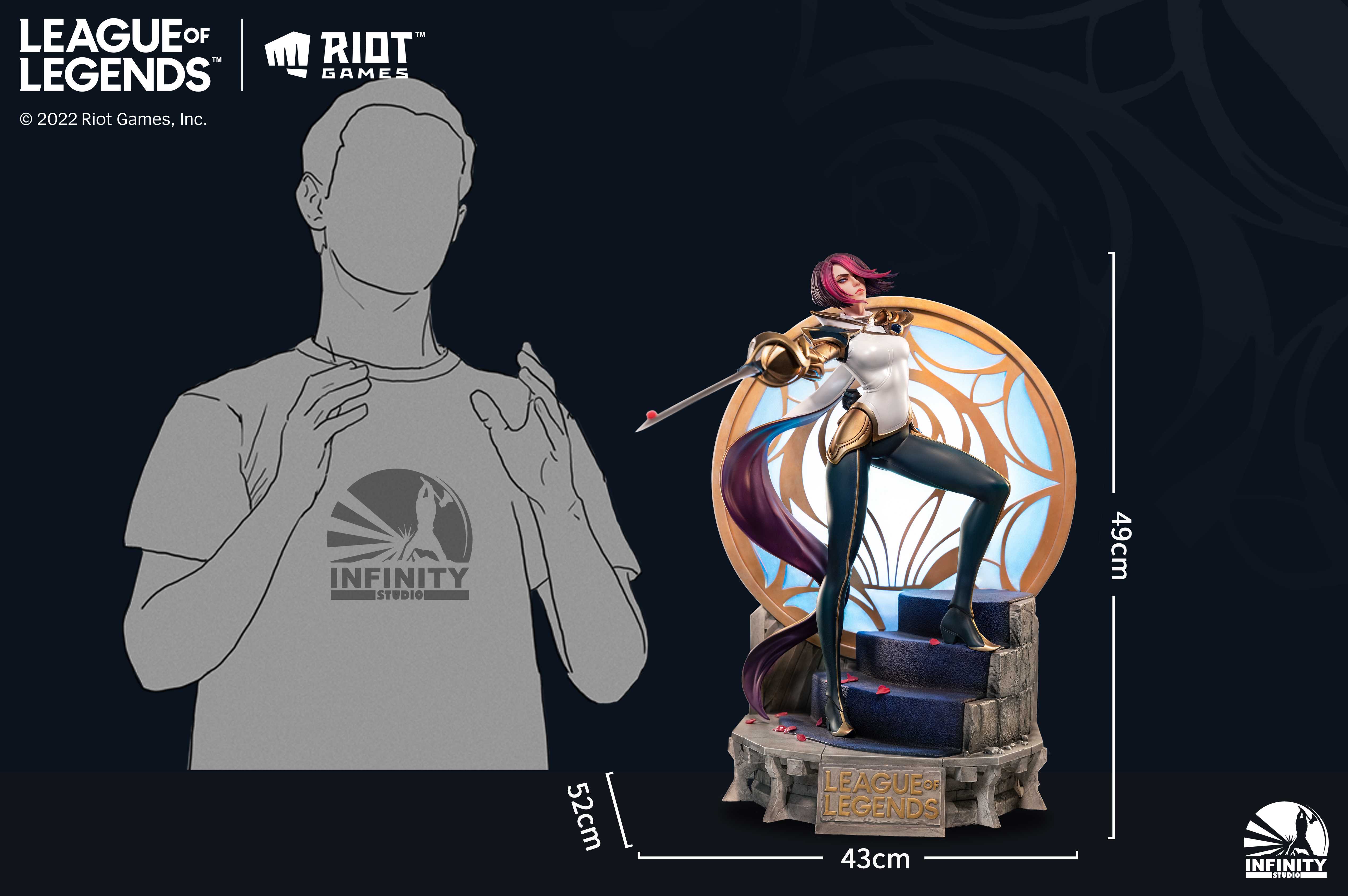 《英雄联盟》无双剑姬菲奥娜-尺寸图