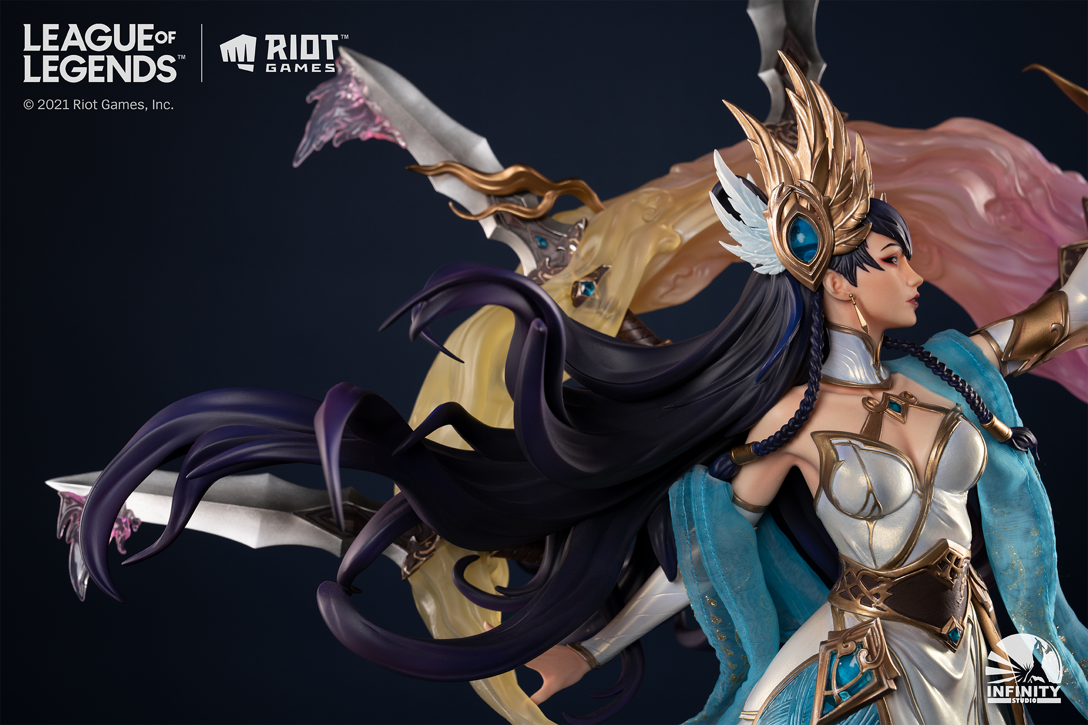 《英雄联盟》刀锋舞者艾瑞莉娅1比4-玉剑传说皮肤-DSC01926拷贝