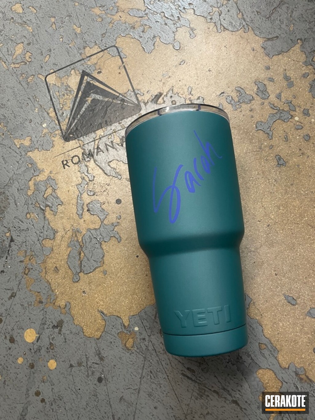 custom-yeti-tumbler-cerakoted-using-satin-aluminum-periwinkle-and-zombie-green-thumbnail