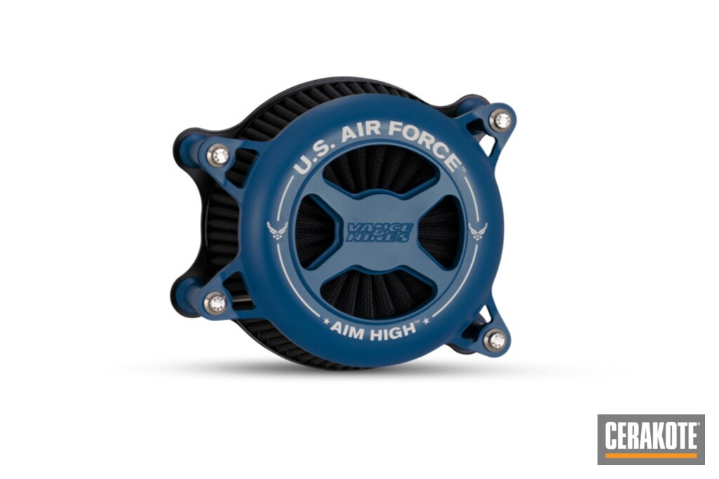 military-branch-themed-vance-and-hines-air-cleaner-covers-cerakoted-using-kel-tec-navy-blue-sunflower-and-stormtrooper-white-thumbnail