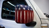 distressed-american-flag-side-truck-mirror-cerakoted-using-kel-tec-navy-blue-crimson-and-stormtrooper-white-thumbnail