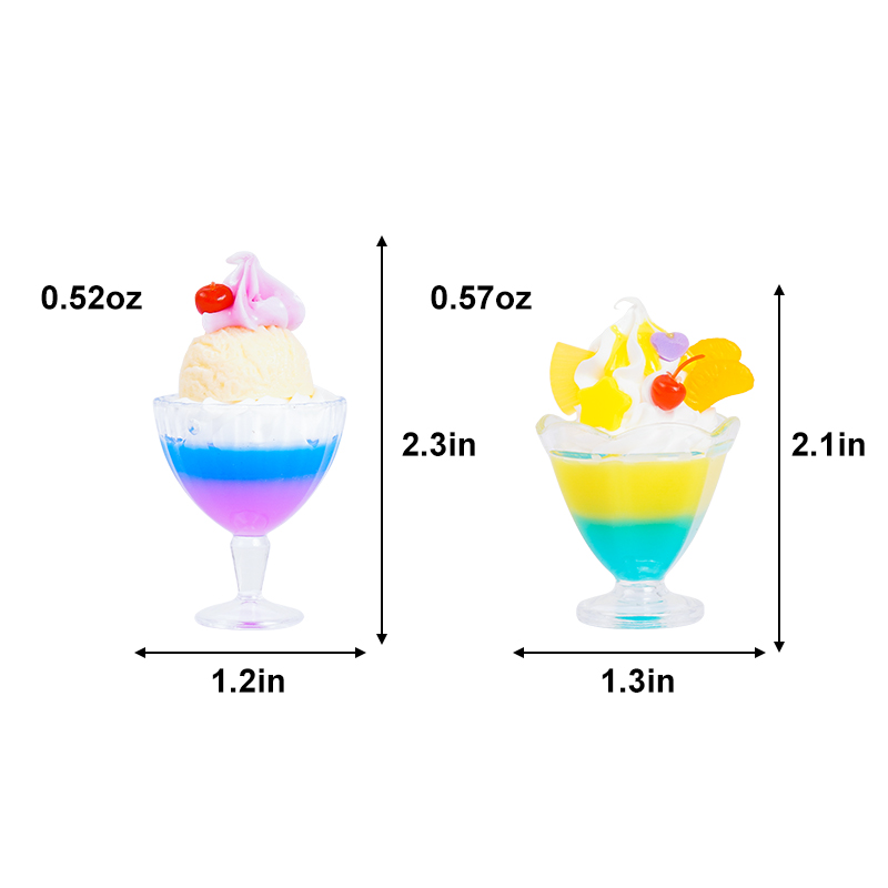 √鸡尾酒冰淇淋-尺寸