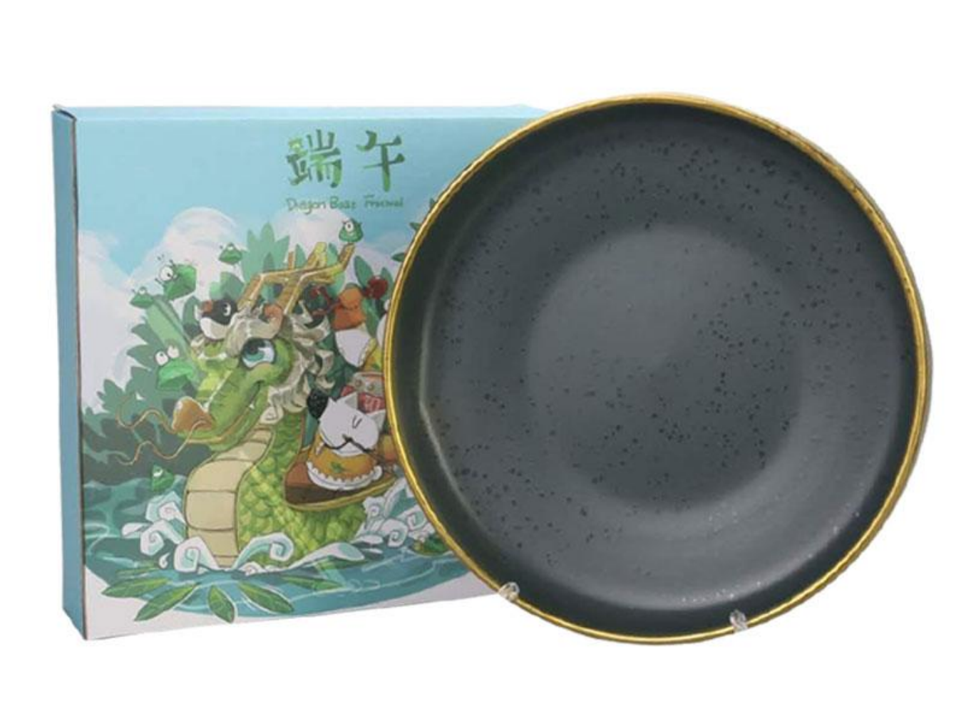 节日陶瓷礼盒定制 - 生肖节庆礼品