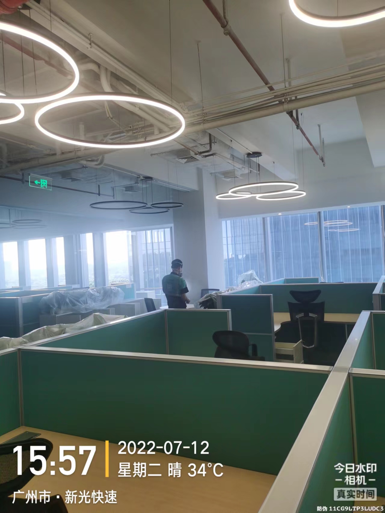 番禺区，农业银行研发中心除甲醛施工现场有码-c91fa4ac5e4557627c86724215ac544