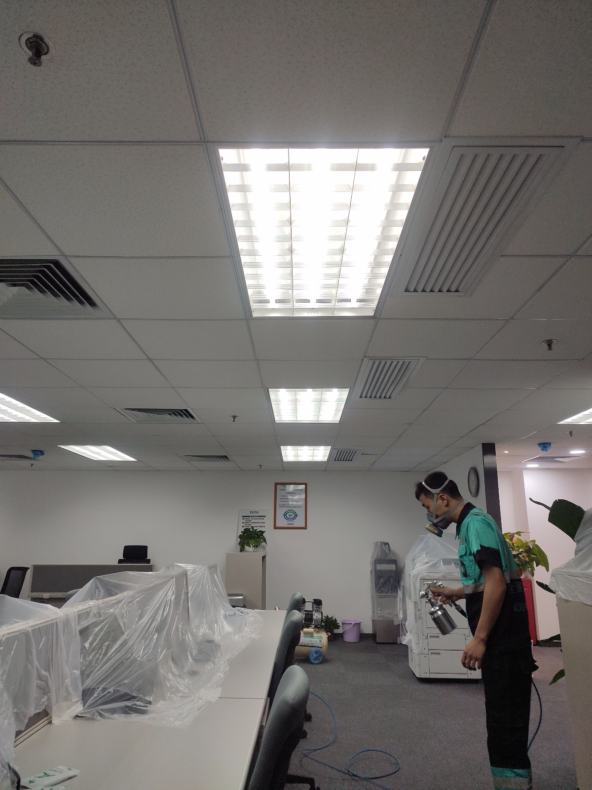 天河区金利来大厦施工治理现场-920b6e531788a496a0759c768244503