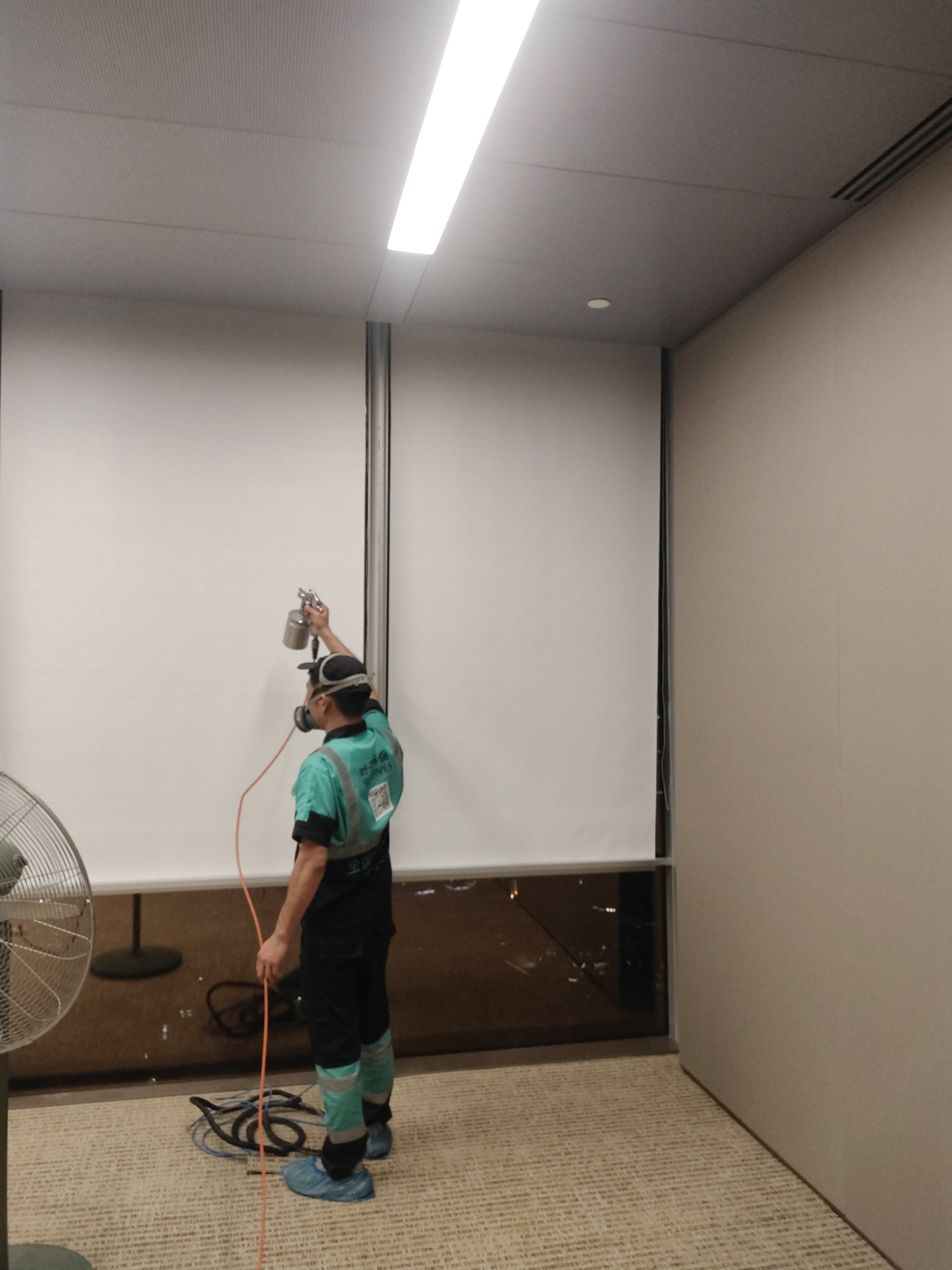 广发证券大厦施工治理现场-1496a2ca4c489505de0de7432919189