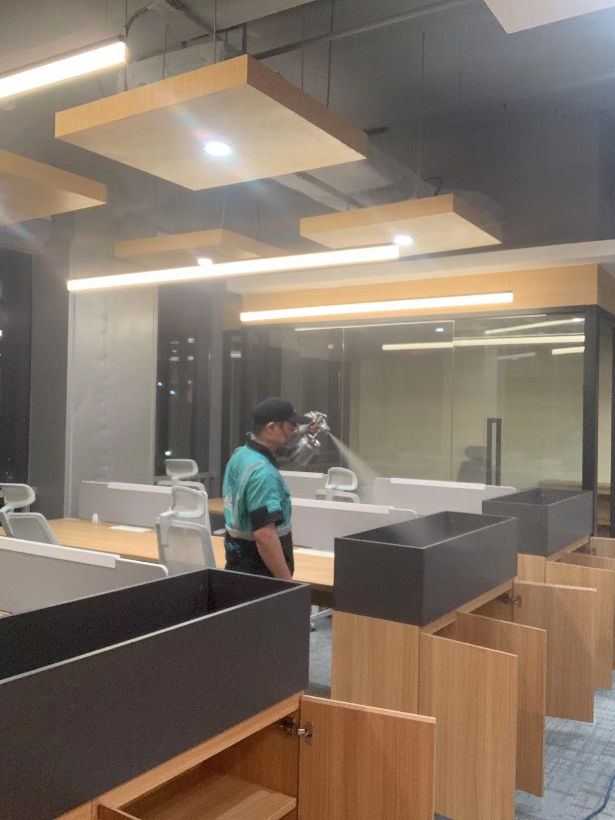 番禺区时代芳华里百获施工治理现场-f47e9aff3061a9104480b3ebe6f642b