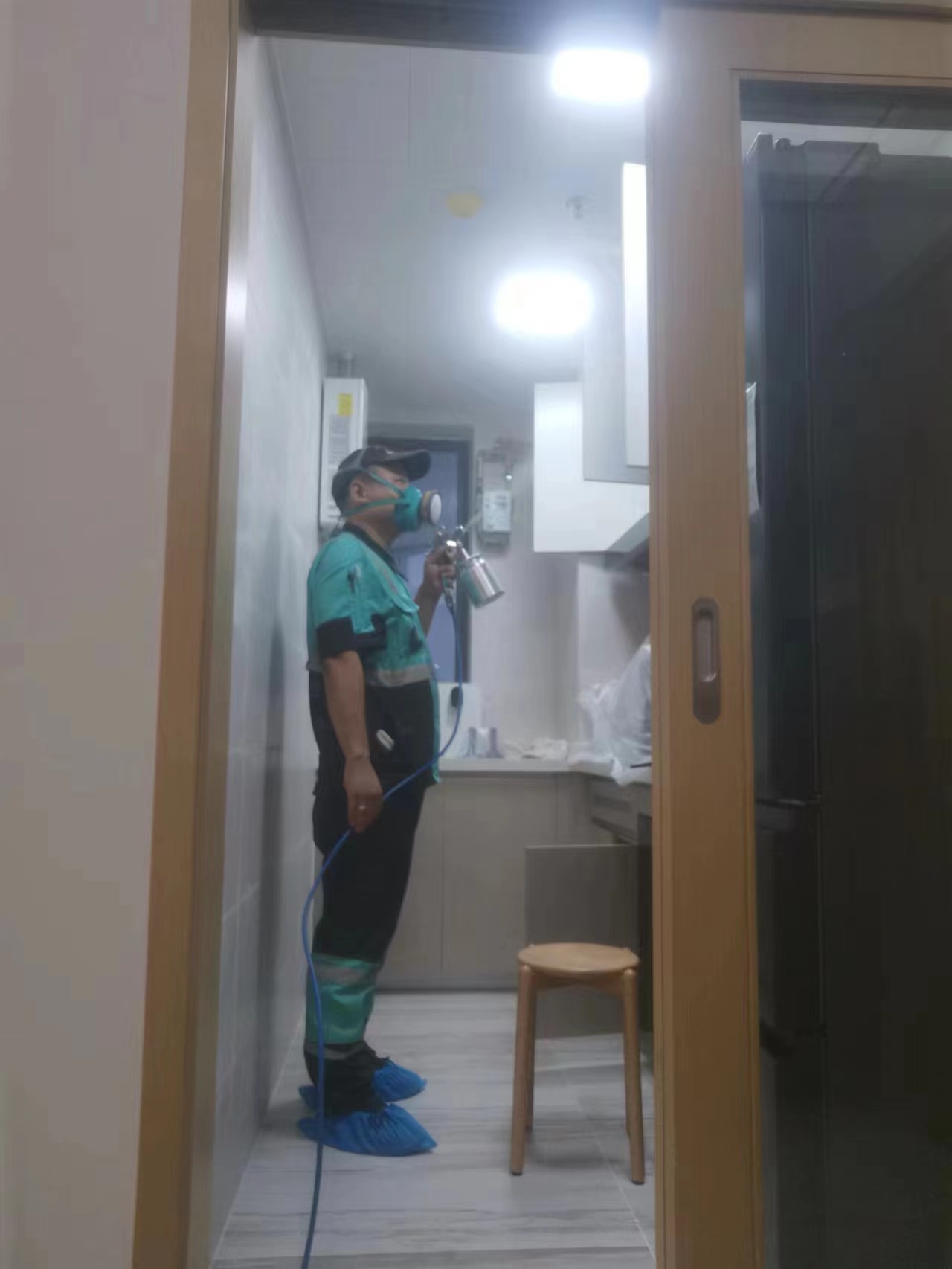 云湖花城施工治理现场-e8d8536b23ed457d3442cd86126e029