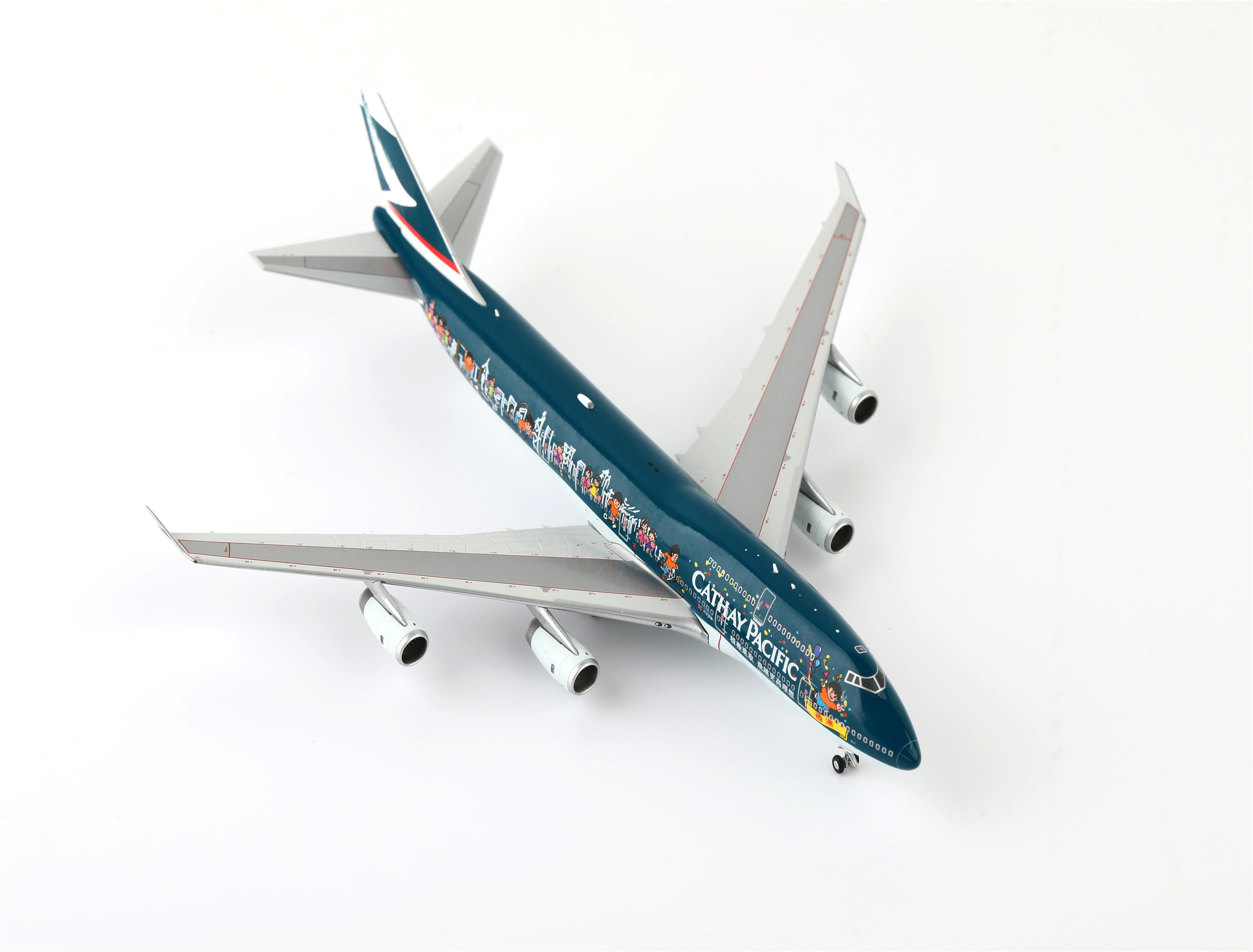 YY Wings 1/400 Cathay Pacific Airlines B747-400 B-HOX Millennium