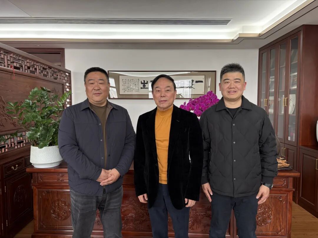  越城区退役军人事务局领导来长业建设集团走访慰问