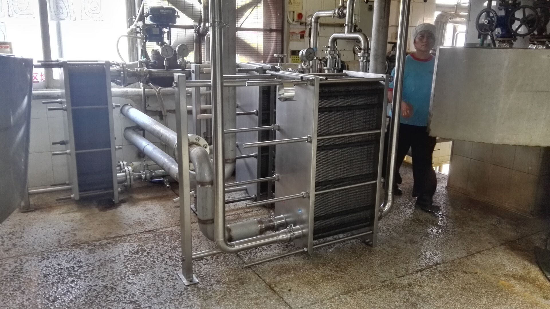 卫生级板式换热器应用案例